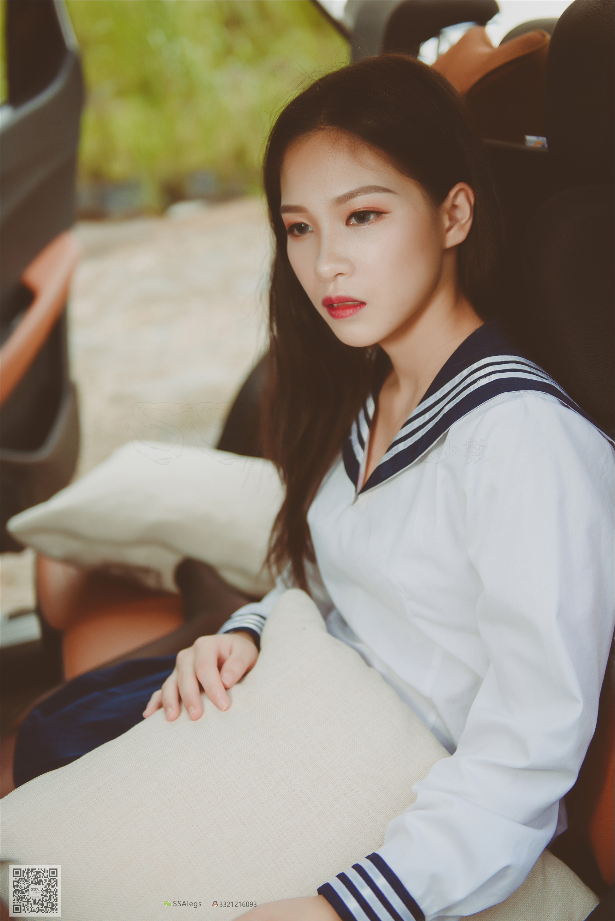 SSA丝社 NO.017 佳佳 小丝妹佳佳练车记